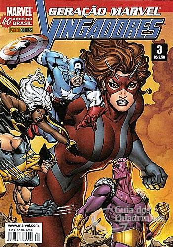 Geração Marvel - Vingadores n° 3 - Panini