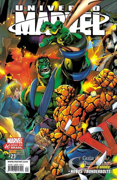 Universo Marvel n° 21 - Panini