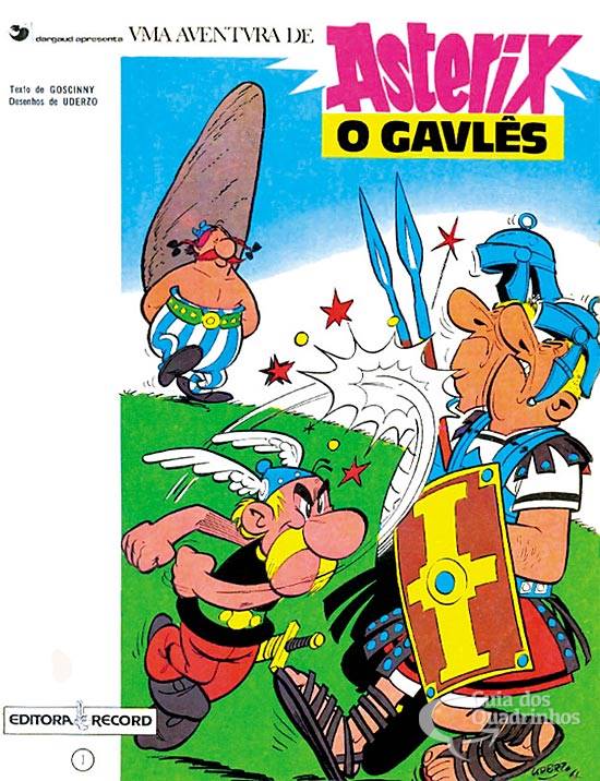 Os gauleses, os romanos e as regras de um Astérix número 40