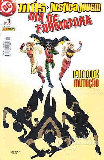Titãs & Justiça Jovem - Dia de Formatura n° 1 - Panini