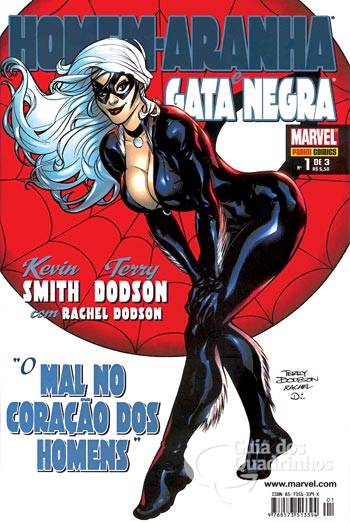 Homem-Aranha e Gata Negra: O Mal No Coração dos Homens n° 1 - Panini