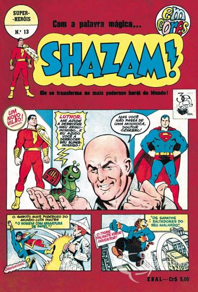 Shazam! (Super-Heróis) n° 13 - Ebal