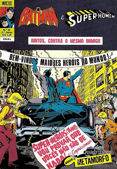 Batman & Super-Homem (Invictus) n° 82 - Ebal
