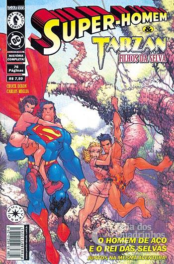 Super-Homem & Tarzan - Filhos da Selva - Pandora Books