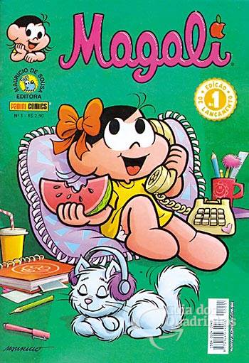 Magali 1ª Série N° 1panini Guia Dos Quadrinhos 0632