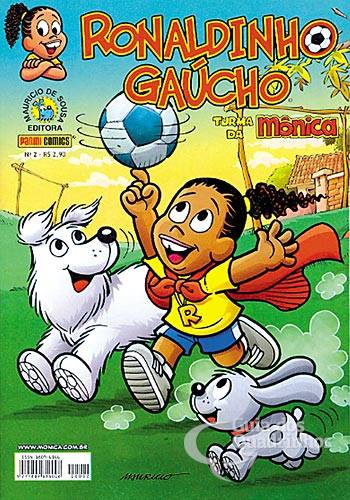 Ronaldinho Gaúcho n° 2 - Panini