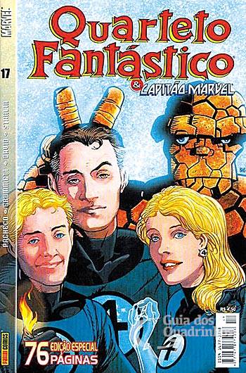 Quarteto Fantástico & Capitão Marvel n° 17 - Panini