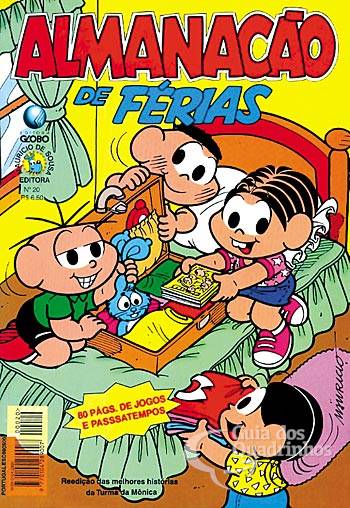 Almanacão de Férias n° 20 - Globo