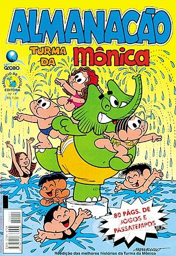 Almanacão Turma da Mônica n° 11 - Globo