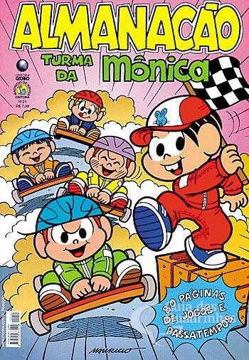 Almanacão Turma da Mônica n° 21 - Globo