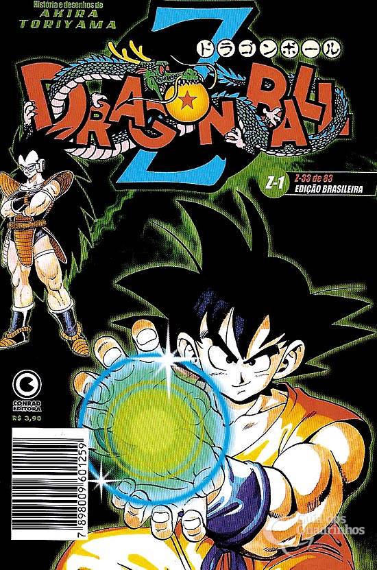 Mangá Dragon Ball Z 1 - Editora Conrad, Mangá