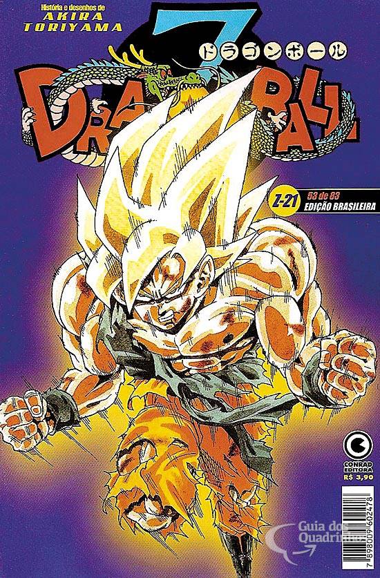 Dragon Ball Z 7 Mangá Akira Toriyama Conrad Goku Vegeta