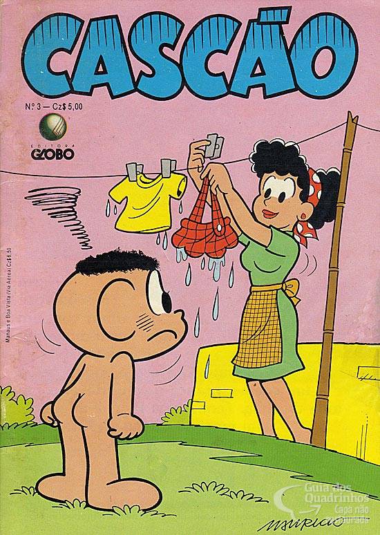 Gibizinho Do Cascão N° 3 Editora Globo 1991