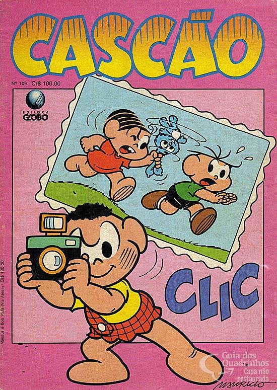 Gibizinho Do Cascão N° 3 Editora Globo 1991