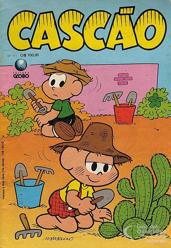 Gibizinho Do Cascão N° 3 Editora Globo 1991