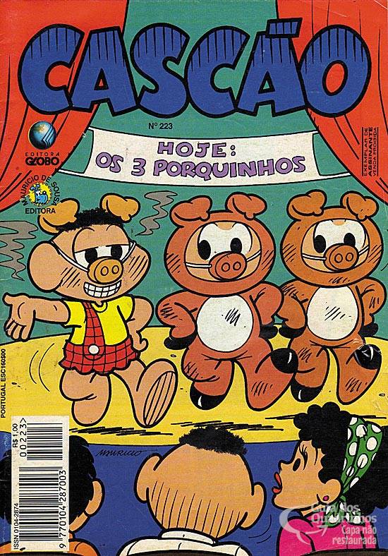 Gibizinho Do Cascão N° 3 Editora Globo 1991