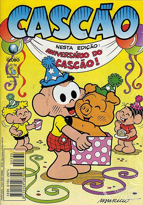 Gibizinho Do Cascão N° 3 Editora Globo 1991