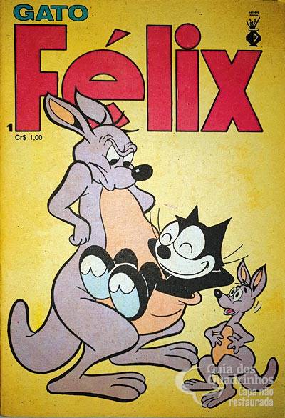 Conheça o Gato Félix  Mania de Gibi:Gibis, HQs, Revistas em