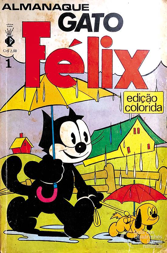 Conheça o Gato Félix  Mania de Gibi:Gibis, HQs, Revistas em quadrinhos e  muito mais!