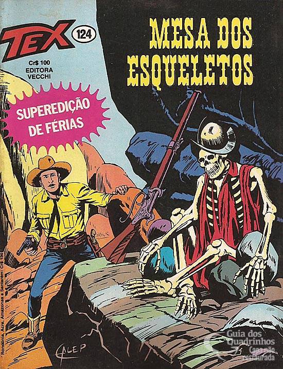 Tex n° 124/Vecchi  Guia dos Quadrinhos