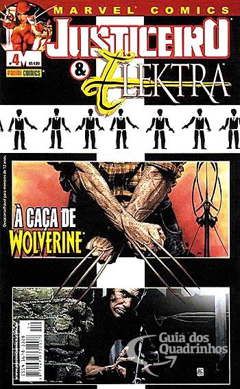 Justiceiro & Elektra n° 4 - Panini