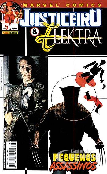 Justiceiro & Elektra n° 5 - Panini