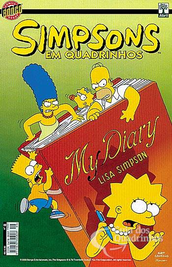 Simpsons em Quadrinhos n° 8 - Abril