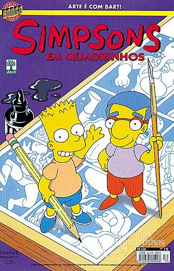 Simpsons em Quadrinhos n° 12 - Abril