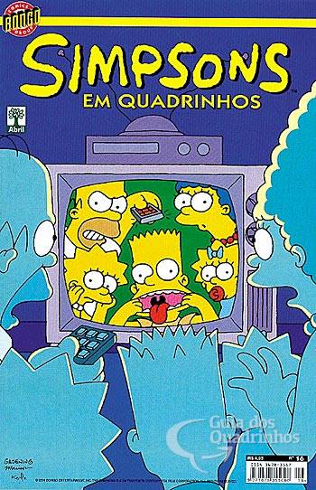 Simpsons em Quadrinhos n° 16 - Abril