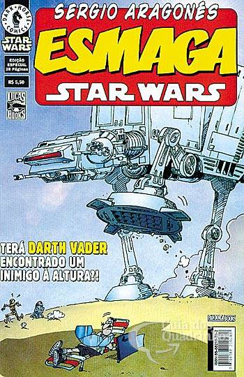 Sergio Aragonés Esmaga Star Wars - Pandora Books