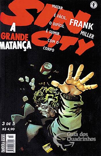 Sin City - A Grande Matança n° 3 - Pandora Books