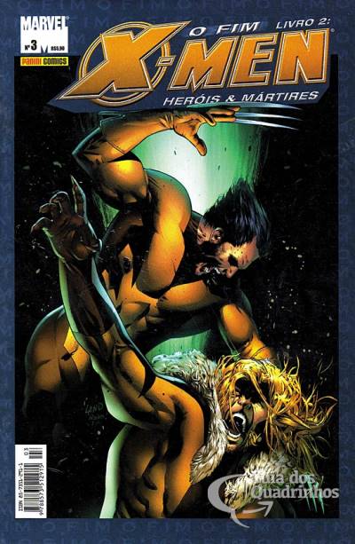 X-Men - O Fim - Livro 2: Heróis & Mártires n° 3 - Panini
