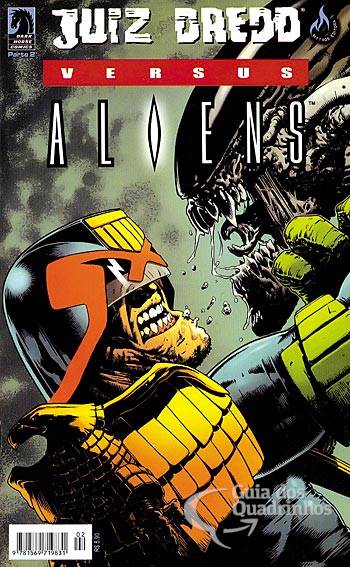 Juiz Dredd Versus Aliens n° 2 - Mythos