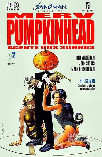 Merv Pumpkinhead - Agente dos Sonhos (Sandman Apresenta) n° 2 - Opera Graphica