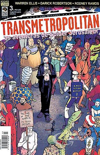 Transmetropolitan - As Aventuras de Spider Jerusalém n° 3 - Brainstore Editora