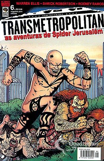 Transmetropolitan - As Aventuras de Spider Jerusalém n° 6 - Brainstore Editora