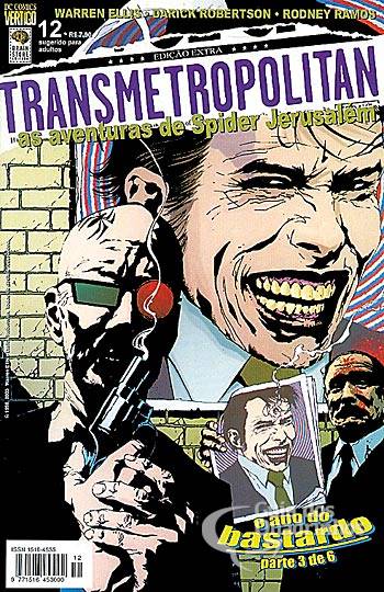 Transmetropolitan - As Aventuras de Spider Jerusalém n° 12 - Brainstore Editora