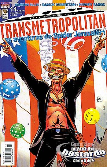 Transmetropolitan - As Aventuras de Spider Jerusalém n° 14 - Brainstore Editora