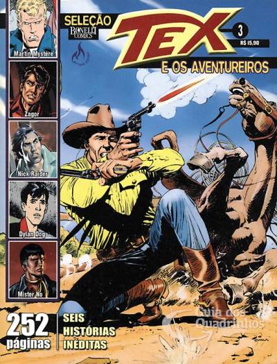 Seleção Bonelli Comics Tex e Os Aventureiros n° 3 - Mythos