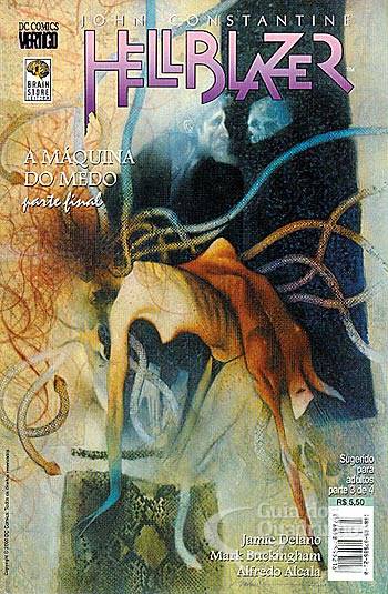 John Constantine, Hellblazer - A Máquina do Medo n° 3 - Brainstore Editora