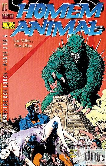 Homem-Animal - O Mestre dos Lobos n° 2 - Metal Pesado