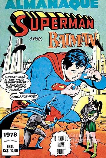 Almanaque de Superman e Batman - Ebal