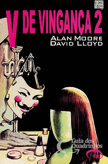 David Lloyd, autor da HQ V de Vingança ao lado de Alan Moore