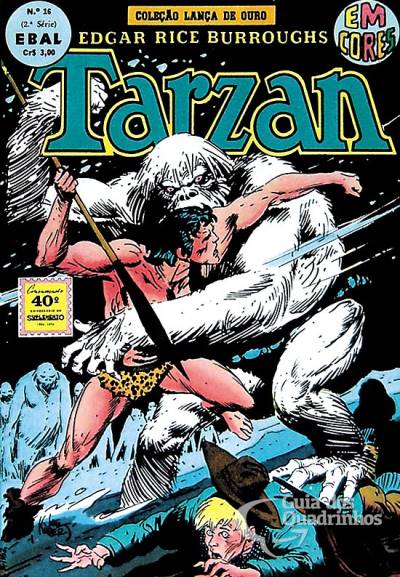 Tarzan (Em Cores) n° 16 - Ebal