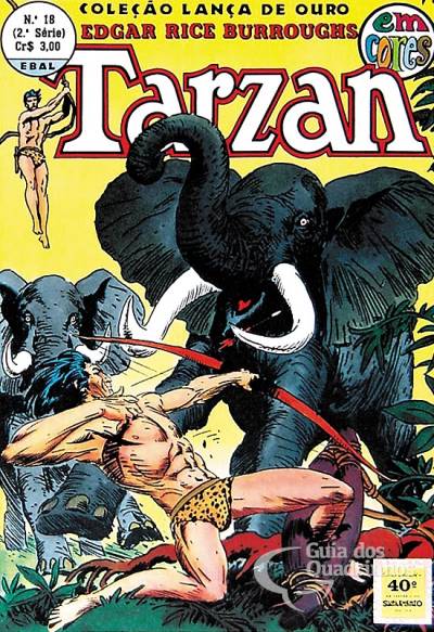 Tarzan (Em Cores) n° 18 - Ebal