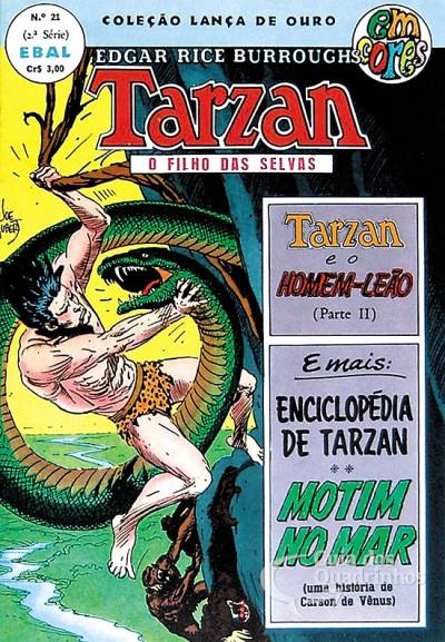 Tarzan (Em Cores) n° 21 - Ebal