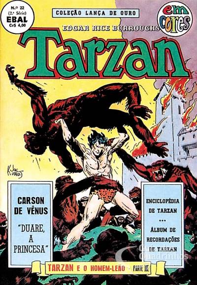 Tarzan (Em Cores) n° 22 - Ebal