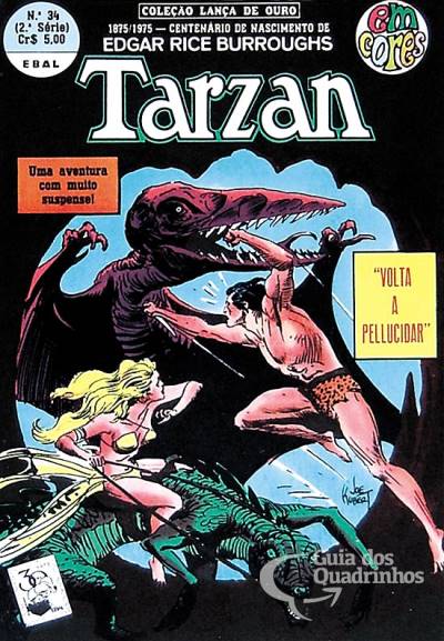 Tarzan (Em Cores) n° 34 - Ebal