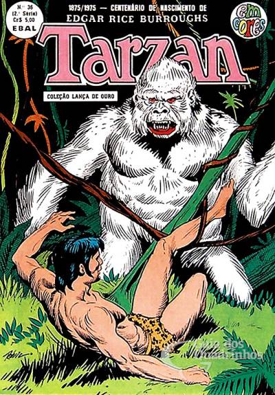 Tarzan (Em Cores) n° 36 - Ebal