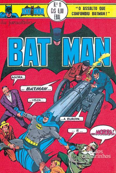 Batman (Em Formatinho) n° 11 - Ebal